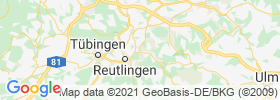 Metzingen map